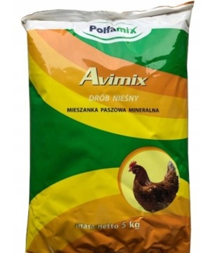 Витамины для кур-несушек POLFAMIX AVIMIX 5кг