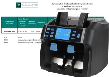Счетчик банкнот Ludger BVC 8000