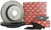 фото thumb №1, Febi тормозные диски+ тормозные колодки задняя mazda 3 bk 5 cr19 280mm