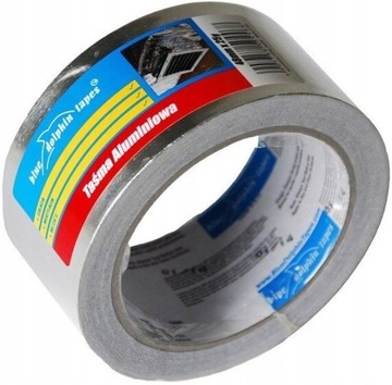 BLUE DOLPHIN TAŚMA ALUMINIOWA 48mm x 25yd do kanałów wentylacji izolacji