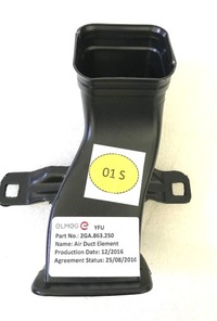 фото thumb №1, Vw t-roc канал повітрозабірник w тунель середній 2ga863250