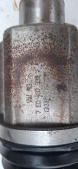 фото thumb №8, Vw transporter t6 t6.1 2.0 tdi dsg 4x4 приводной вал правый перед 7la407272j