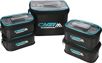 Pudełko pojemnik wędkarski EVA CAGE ACC BOX SYSTEM Mikado zestaw 5 sztuk