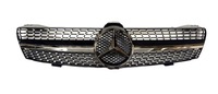 фото thumb №1, Mercedes cls w219 c219 04- przedlift решётка радиатора решётка радиатора diamond молдинг czarna