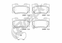 фото thumb №3, Тормозные колодки тормозные breck do infiniti g 37