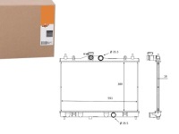 фото thumb №1, Nrf радіатор wody nissan cube 1.6 16v z12