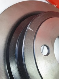 фото thumb №2, Тормозные диски задняя mini one clubman coupe cooper r55 r56