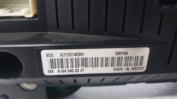 фото thumb №10, Mercedes gl x164 w164 ml спідометр  прилади європа a1645403347 a1645401011