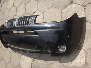 фото thumb №5, Бампер перед переднє bmw x3 e83 aero набір pdc чорний sapphire