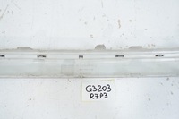 фото thumb №9, Mercedes c-klasa w203 2000- планка накладка бампера зад a2038852921