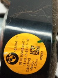 фото thumb №6, Динамик комплект org 929494301 07863561 929494201 bmw x5 iii 2013- f15