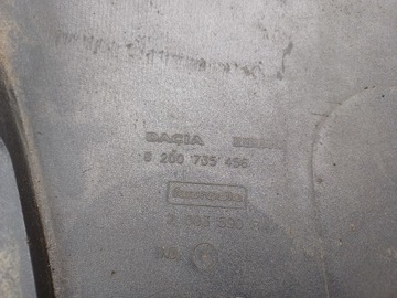 фото thumb №8, Dacia sandero 1 i 08-12 бампер задний 8200735456
