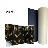 фото thumb №9, Шумоизоляция крыша автомобиля коврик шумопоглощающая butyl premium 1.5mm 40x500cm