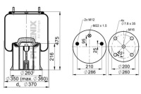 фото thumb №2, Пневмоподушка подушка підвіска 1 d 28 d-11 phoenix