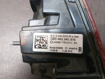 фото thumb №14, Лампа лампы зад audi a6 c8 sedan led