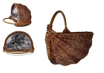 Корзина для цветов WICKER.Подвесная корзина для цветов 29 см.