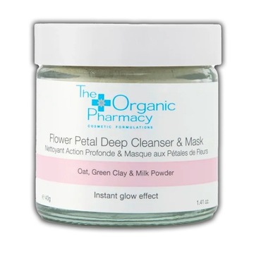 THE ORGANIC PHARMACY ЦВЕТОЧНЫЕ ЛЕПЕСТКИ ГЛУБОКОЕ ОЧИЩАЮЩЕЕ И ОТшелушивающая МАСКА 60 Г