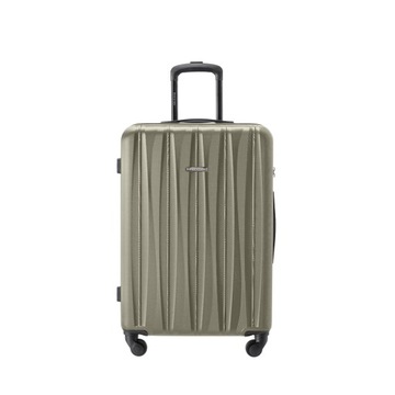 Średnia walizka PUCCINI Bali ABS021B 6C złota 62 l