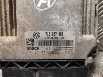 фото thumb №6, Vw touareg комп'ютер блок керування модуль двигуна 3.0 tdi 7l0907401