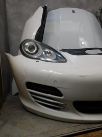 фото thumb №7, Porsche panamera 970 комплектный перед капот лампы бампер pas белый