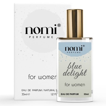 TRWAŁE PERFUMY DAMSKIE NOMI PERFUMETKI PERFUMETKA BLUE DELIGHT 33ML EDP