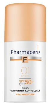 PHARMACERIS F КОРРЕКТИРУЮЩИЙ ФЛЮИД SPF 50+ 01 Слоновая кость