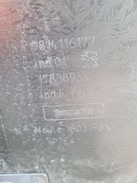 фото thumb №7, Бампер перед переднє peugeot 2008 1 i рестайлінг 16-19 9814116177