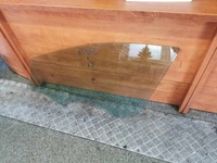 фото thumb №1, Стекло дверь левый перед opel astra k