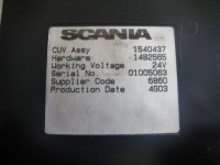 Scania r 420 бортовой компьютер блок управления модуль света cuv 1540437 Цена, фото thumb