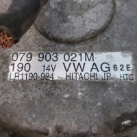 Audi q7 4l 4,2fsi генератор hitachi 190a 14v 079903021m lr1190-924 Недорого, фото thumb