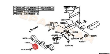 фото thumb №8, Колесо ременное вала коленчатого ej20 febest sbds-ej20