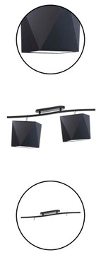 Lampa plafon sufitowy nowoczesny BARCELONA P2 LED