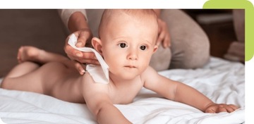 BABY WIPES CHUSTECZKI NAWILŻANE WODĄ 12x64SZT