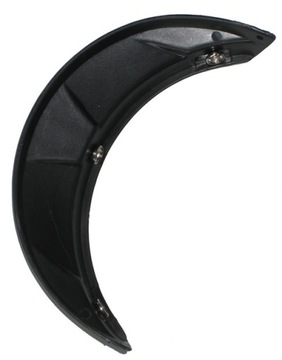 Daszek Kasku AJ05 Czarny Mat Chopper Retro Styl 4T