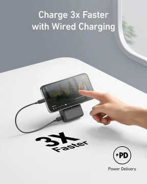 Powerbank Anker 633 Магнитный аккумулятор MagGo 10000 мАч