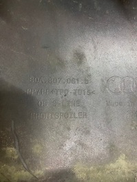 фото thumb №4, Спойлер переднее перед audi q5 ii 80a