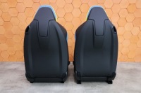 фото thumb №16, Bmw m4 g82 салон сидіння заднє сидіння обшивки пам'ять обігрів yasmarinablau anglik