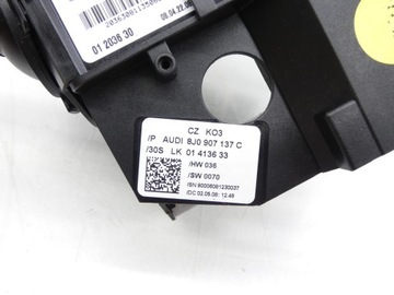 фото thumb №8, Переключатель комбинированный лента подрулевые рычаги audi a3 8p рестайлинг 8j0907137c