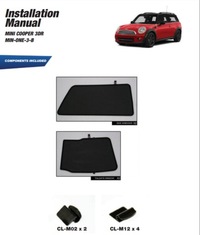 фото thumb №15, Шторки солнечные mini cooper one 07-14 защита шторка солнцезащитные