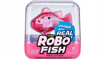 Zuru ROBO FISH Плавающая рыба РОЗОВАЯ