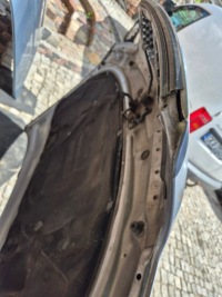 фото thumb №7, Крышка крышка двигателя капот решётка радиатора audi a4 b6 ly7j
