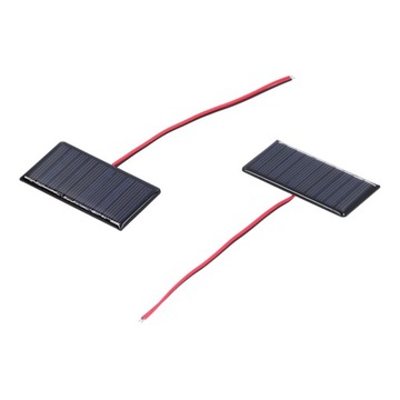 Moduł panelu słonecznego 2szt polysilikonowy mini 68x36mm 0.3W 5V