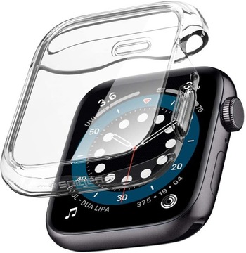 PRZEZROCZYSTE ETUI DO APPLE WATCH 4/5/6/SE 40mm