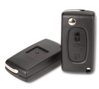 фото thumb №7, Корпус ключа ключ pilot do citroen peugeot ce0536 hca hu83 2 кнопка