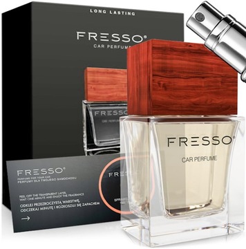 АВТОМОБИЛЬНЫЙ АРОМАТ FRESSO GENTLEMAN 50 МЛ + КУЛОН + КАРТОЧКА