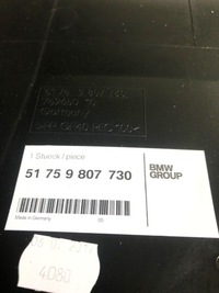 фото thumb №3, Motorraumabschirmung bmw mini countryman r60 paceman r61 2010 2016