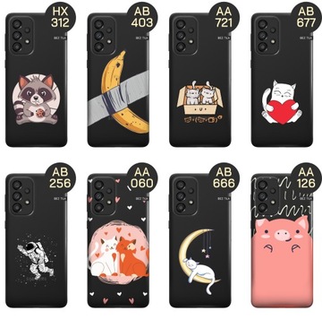 ETUI DO SAMSUNG GALAXY A33 5G WZORY BEZ TŁA NAKLEJKI STICKER OBUDOWA CASE