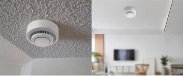 Батарейки + детектор дыма Tuya WiFi, звуковая сигнализация, световая сигнализация WiFi