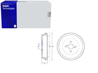 фото thumb №1, Барабани гальмівні 2szt. зад toyota ractis yaris 1.3 1.5 09.05- delphi