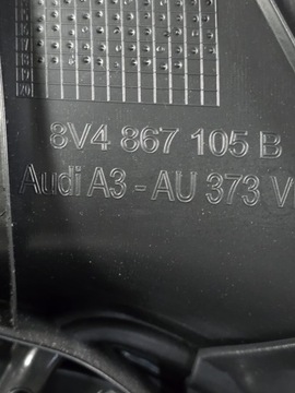 фото thumb №15, Audi a3 s3 8v sline 2017 перед сторона ліва обшивки двері 8v4867105b